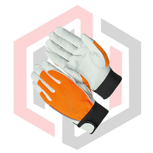 Guantes de Trabajo de Cuero de Uso General, Color Personalizado, Mecánicos, Antideslizantes, Resistentes a Desgarros, Transpirables, Sin Silicona, Anti-Corte - Product Image 3