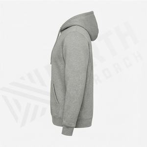 Sudadera con capucha extragrande personalizada y elegante para hombre, diseño vintage lavado con bolsillo frontal, cómoda sudadera con capucha personalizada para invierno. - Product Image 3