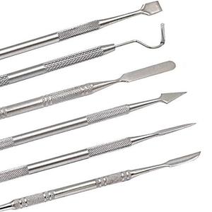 ชุดเครื่องมือผ่าตัดทางทันตกรรม 12 ชิ้น ทำจากสแตนเลสสตีล ด้ามจับแบบมีลาย  ชนิดใช้มือ  คลาส 1 สีเงิน - Product Image 5