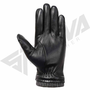 Professional Fashion Formal Men's Sheep Skin Leather Dressing Gloves Breathable Touchscreen Outdoor Casual Warm Daily Four - Product Image 5