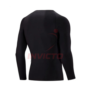 Nouveaux rashguards de fitness à séchage rapide, manches longues, coupe ajustée, en vente - Product Image 3