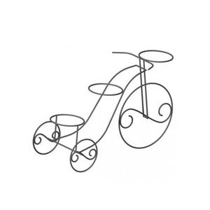 Nouveauté : Support de pot de fleurs en fer durable, idéal pour les jardinières lourdes, pour la maison, le jardin, le balcon, l'intérieur et l'extérieur. - Product Image 2