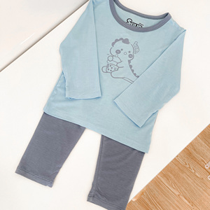 Wholesale Kids Long Sleeve Clothing Set Cute Print Soft Korean Style Autumn Winter Outfit OEM Vietnam Manufacturer Supplier Fact - Product Image 5
