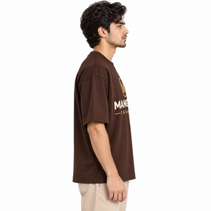 T-shirt blanc pour homme, coupe classique, 100 % coton, col rond, manches courtes, jersey décontracté, logo thermocollé sur le devant, écologique, séchage rapide - Product Image 2