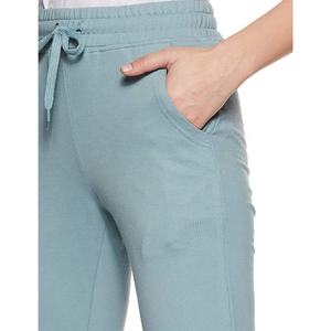 Streetwear décontracté personnalisé pour femmes pantalon taille haute élastique pantalon uni léger en coton polaire serré Legging pantalon de survêtement - Product Image 4