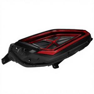 Sistema de Iluminación para Motocicleta AJ Fabricado en Taiwán 2026, Luz Trasera LED Roja de Doble Lente para Yamaha XMAX V2, Modificación y Actualización - Product Image 1