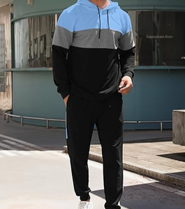 Chándal Deportivo con Capucha para Hombre, Estilo Urbano para Otoño e Invierno, Personalizado, para Correr y Entrenar, 100% Algodón, Resistente al Viento y Transpirable - Product Image 6
