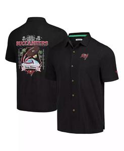 Camicia abbottonata da uomo nera Tampa Bay bucanieri di marea da campo | Tommy Bahama - Product Image 1