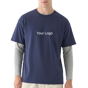 Camisetas clásicas para hombre, informales, de algodón, tela suave y transpirable, cómodas para el día a día, estilo deportivo, manga corta. - Product Image 1