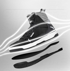 Black Genuine Leather <b>Knee</b>-<b>High</b> Motorcycle Touring Boots Anti-Slip Breathable Riding Shoes for All Seasons - Product Image 4