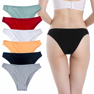 Culottes bikini sans couture taille mi-haute pour femme, imprimé léopard, 100 % nylon tricoté, antibactérien, imprimé numérique, sous-vêtements streetwear 1 - Product Image 3