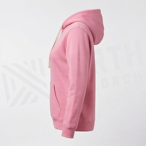Women Winter Pullover Hoodie Oversized Fleece Sweatshirt Casual Streetwear Breathable Embroidered Customized Color Top - Product Image 3