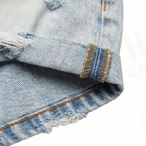 Chaquetas Vaqueras de Algodón Ajustadas para Mujer, Camisas de Mezclilla de Manga Corta, Tops Personalizados, Ropa Casual Urbana para Dama - Product Image 6