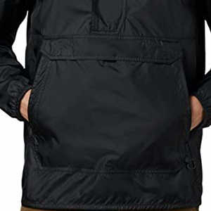 Chaqueta Anorak Deportiva Personalizada con Logotipo, Cortavientos, Impermeable, Unisex, con Capucha y Media Cremallera, Cierre con Cordón, Poliéster/Nailon - Product Image 3