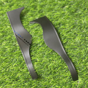 Navaja de Afeitar Profesional para Barbería, Navaja Curva Negra Tipo Cut Throat Dominicana para Afeitar la Barba y el Cabello, Cuidado Personal Masculino - Product Image 1