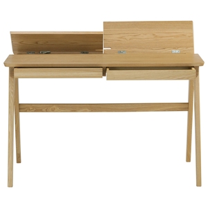 โต๊ะทำงานสไตล์สแกนดิเนเวียนสำหรับโฮมออฟฟิศพร้อมขาไม้แข็งแรง - Product Image 6