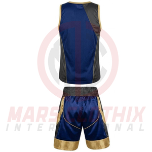 Diseña Tu Propio Uniforme de Boxeo, Último Diseño en Uniformes de Artes Marciales, Conjuntos de Chalecos de Kickboxing para Unisex - Product Image 3