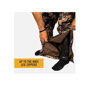 Unisex Breathable Winter Waterproof Soft <b>Shell</b> Rib Stop Hunting Hiking Camouflage Multi-Pocket Worker Duty Pants - Product Image 5