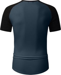 Camiseta de Cuello Redondo de Algodón de Alta Calidad para Hombre, Camiseta con Estampado Gráfico Personalizado, Transpirable, Ligera, Informal, para Uso Diario, OEM, ODM, Privado - Product Image 4