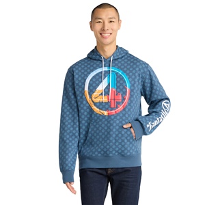 Sudaderas con capucha de alta calidad, personalizadas, 100% algodón, para hombre, ajustadas, estampadas, informales, tallas grandes. - Product Image 4