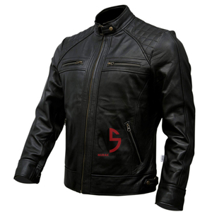 Top Quality Men's <b>Leather</b> <b>Jackets</b> for Biker Distressed Genuine Men's <b>Leather</b> <b>jacket</b> Street Wear Motorcycle <b>Jackets</b> at Nurak 2026 - Product Image 2
