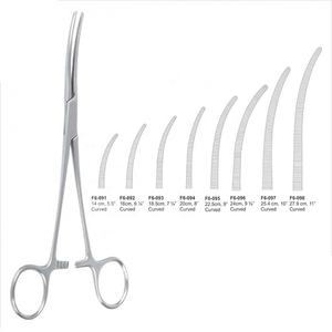 Pinza Hemostática Kocher Ochsner de Acero Inoxidable, 8 Pulgadas, Recta, para Arterias, Instrumento Quirúrgico con Bloqueo - Product Image 1