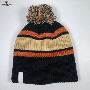 New Arrival Custom Logo Breathable Comfortable Fleece Fabric 100% Cotton Waterproof <b>Light</b> Weight High Quality Multi Color <b>Beanie</b> - Product Image 2