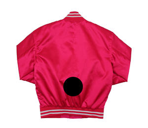 Chaqueta Bomber Varsity Personalizada de Nuevo Estilo, Bordado Personalizado con Nombre y Número, Logotipo Frontal, Impermeable, Resistente al Viento, de Seda, Unisex - Product Image 3