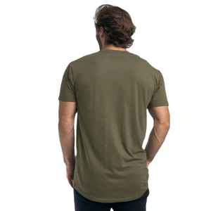 T-shirt de musculation pour homme, col rond, polyester/coton, pour la salle de sport et les exercices. - Product Image 6