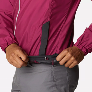 Chaqueta Cortavientos Ligera Impermeable con Capucha para Hombre, Ropa Deportiva Casual para Exteriores, Diseño Color Block, Corte Ajustado, Resistente al Viento - Product Image 5