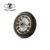 Roues en PU moulées 100x24mm 78A pour patins à roulettes en ligne, accessoires de patinage professionnel de compétition et de fitness, roues d'entraînement sportif
