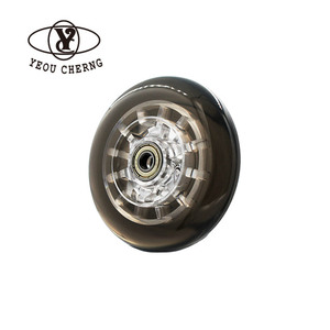 Roues en PU moulées 100x24mm 78A pour patins à roulettes en ligne, accessoires de patinage professionnel de compétition et de fitness, roues d'entraînement sportif - Product Image 1