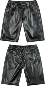 Shorts en cuir de mouton légers et respirants pour hommes, motif uni, shorts en cuir pour adultes - Product Image 2