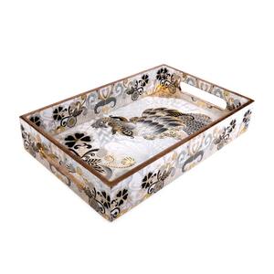 Enamel <b>Tray</b> with Vintage Finish Enamel <b>Tray</b> for Tea Serving Enamel <b>Tray</b> with Smooth Coating - Product Image 3