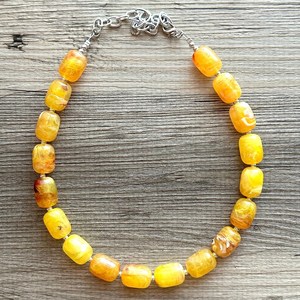 Collier multicolores à plusieurs couches pour femmes, en forme de boule, en résine, bijoux de fête - Product Image 5