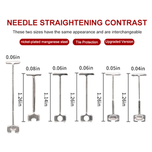 Chất lượng cao 1.5mm gạch chất lượng hệ thống Độ dày Spacer tường leveler tường sàn ốp lát công cụ bán <span class=keywords><strong>kit</strong></span> - Product Image 4