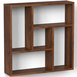 Estante de Pared de Madera de Ingeniería Javis de Calidad Premium, Estante Flotante Decorativo, Exhibidor Decorativo para el Hogar, Muebles para el Hogar - Product Image 4