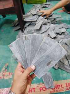 Básculas de mango de cuchillo de cuerno de búfalo natural de alta calidad | Losas pulidas duraderas | Cuchillos personalizados para proyectos de bricolaje - Product Image 5