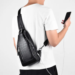 Sac bandoulière en cuir véritable vintage pour homme, sacoche messager à porter à l'épaule ou en travers du corps - Product Image 4