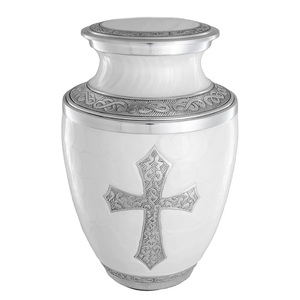 Handmade Brass Adult Cremation Urns Best Selling Metal Urns Funeral for Ashes & <b>Memories</b> Storage Urn - Product Image 1