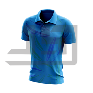 เสื้อเชิ้ตพิมพ์ลายพรีเมียมสำหรับผู้ชาย ผ้าฝ้าย 100% 220 กรัม ระบายอากาศได้ดี แขนสั้น นุ่ม สบาย น้ำหนักเบา เหมาะสำหรับใส่ทำงานหรือเล่นกอล์ฟ - Product Image 2
