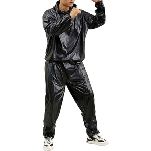 Trajes de Sauna Transpirables de Fibra de Poliéster para Adelgazar, Venta al Por Mayor, para Hombre, en Varios Colores, Personalizables - Product Image 2