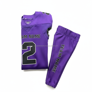 Uniforme de football américain pour femmes, imprimé, en maille, sur mesure, OEM, vente en gros - Product Image 6