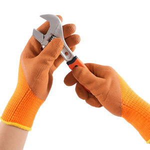 Guantes de Seguridad de Cuero Personalizados - Guantes de Piel de Oveja Amarilla de Primera Calidad, Ecológicos, Transpirables, Lisos, para Uso Diario - Product Image 2