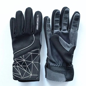 Gants de course d'hiver pour hommes et femmes – Gants de sport thermiques coupe-vent et compatibles avec les écrans tactiles, avec grip antidérapant pour la course à pied et le cyclisme - Product Image 2