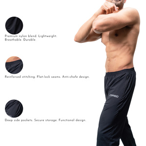 Pantalon cargo pour homme, écologique, séchage rapide, respirant, tissu en mélange de coton et de polyester, taille élastique, poches profondes, décontracté, pour tous les jours - Product Image 5