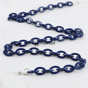 resin chain stylish trendy handmade necklace colorful fashion jewelry lightweight durable accessory for women girls Tradebyd - Product Image 1