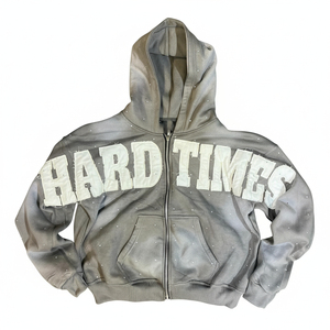 Sweat-shirt unisexe surdimensionné de luxe, coupe ample, effet vieilli, brodé de strass, motif graphique intégral, confortable, style streetwear - Product Image 6