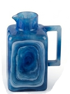 Handmade Resin Pitcher with Handle and Lid Modern Design Durable 1.5L Capacity for <b>Beer</b> Coffee Juice-Party Serving Carafe - Product Image 3