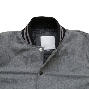 Chaqueta Letterman de Cuero Directo de Fábrica, Estilo Universitario Personalizado, Ropa Exterior Informal de Calidad - Product Image 5